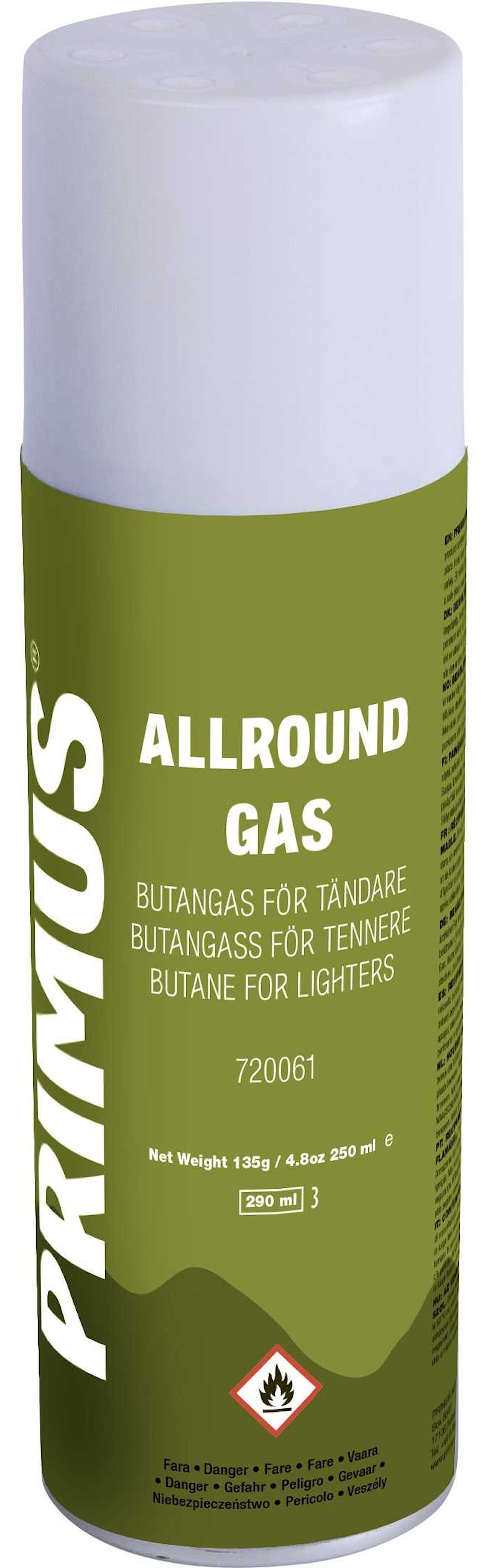 Primus Allroundgas 135g Grillar & Pizzaugnar frilagd